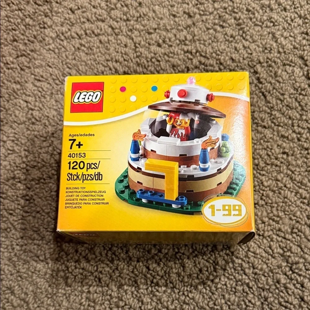 Lego birthday cake set number 40153 new in sealed box 120 pieces